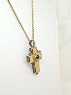 Ketting met hanger - 18 karaat Geel goud Robijn - Uniek stuk, Sieraden, Tassen en Uiterlijk