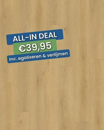 -21% | Actie vloer Plak PVC Plank Naturel eiken - OP = OP! | beschikbaar voor biedingen
