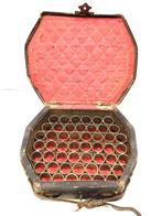 Doos - Antieke doos voor cartridges - cartridgehouder van