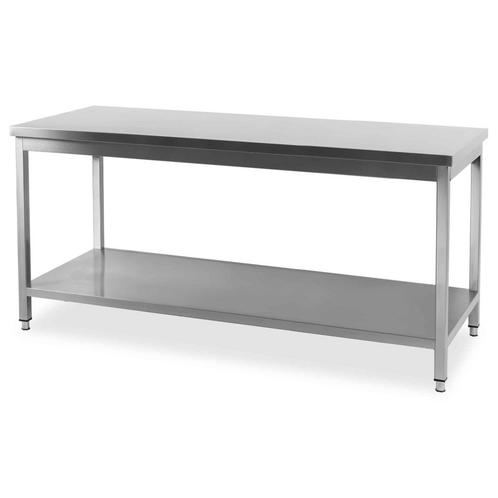 HCB Pro-line Werktafel - 180 x 60 x 85 cm - RVS, Zakelijke goederen, Horeca | Keukenapparatuur, Nieuw in verpakking, RVS Meubilair