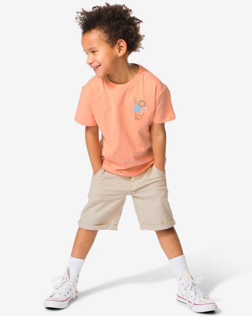 HEMA Kinder korte broek beige, Kinderen en Baby's, Kinderkleding | Overige, Nieuw, Verzenden