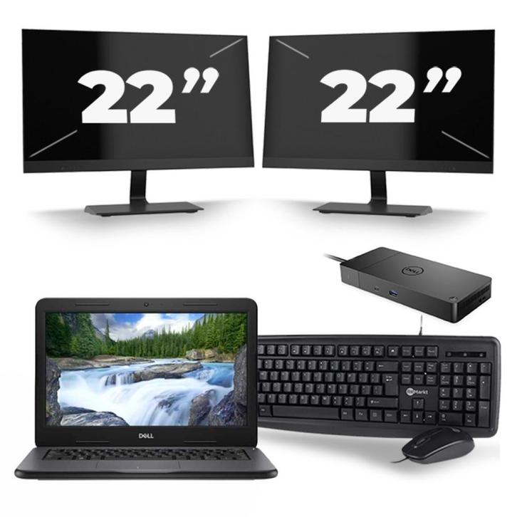 Dell Latitude 3310 - Intel Core i3-8e Generatie - 13 inch -, Computers en Software, Windows Laptops, Nieuw, Verzenden