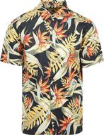 Superdry Shirt Print Hawaiian Bird of paradise maat XL Heren, Kleding | Heren, Overhemden, Verzenden, Nieuw, Blauw, Superdry