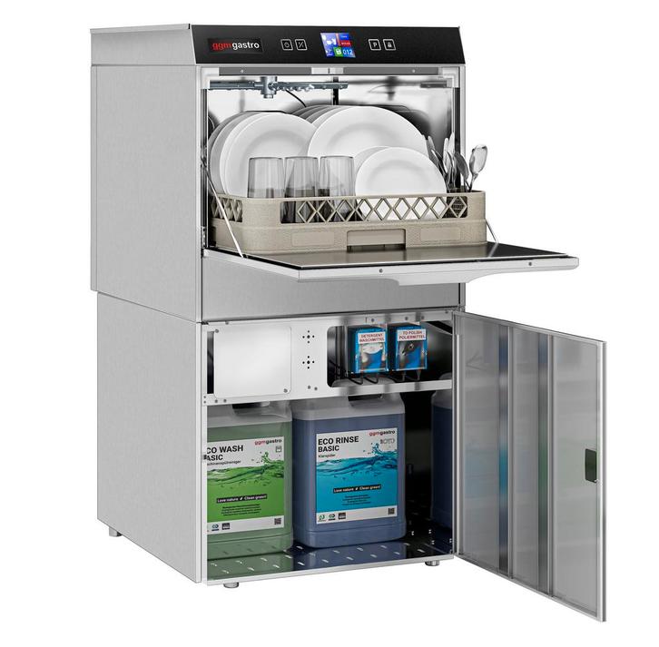 GGM Gastro | Vaatwasmachine - Digitaal - 6 kW - met | GE500D, Witgoed en Apparatuur, Vaatwasmachines, Inbouw, Nieuw, Verzenden