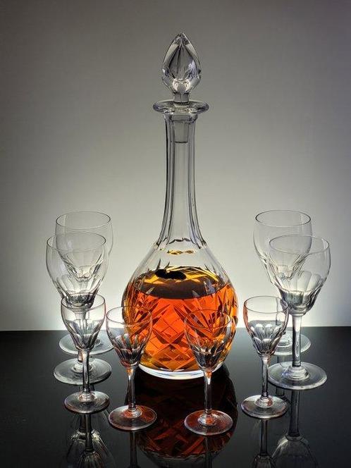 St. Louis - Drankservies (9) - Kristal, Antiek en Kunst, Antiek | Meubels | Tafels