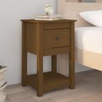 vidaXL Nachtkastje 40x35x61,5 cm massief grenenhout, Verzenden, Nieuw