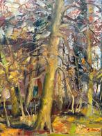 Albert Steel (1917-1984) - Bos in de herfst