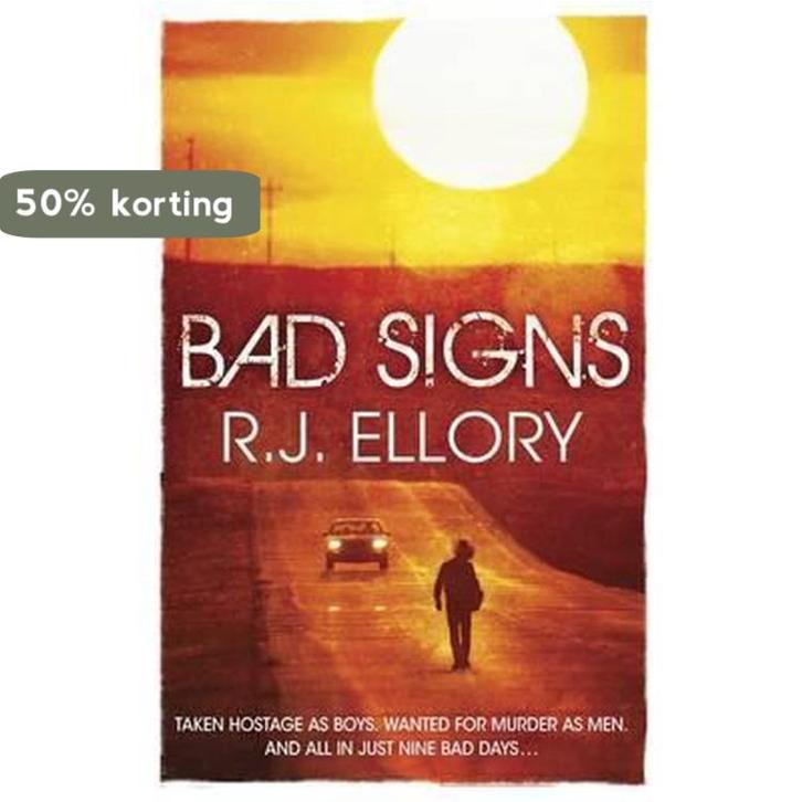 Bad Signs 9781409104773 Rj Ellory, Boeken, Taal | Engels, Zo goed als nieuw, Verzenden