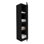 Kolomkast BWS Jupiter 160cm 2 Deuren Zwart, Ophalen of Verzenden, Nieuw