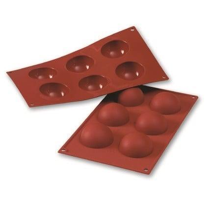 Siliconen Bakvorm Halve Bol Ø60h30mm (6), Hobby en Vrije tijd, Taarten en Cupcakes maken, Nieuw, Verzenden
