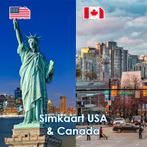 Data Simkaart USA & Canada - 3GB, Nieuw, Ophalen of Verzenden