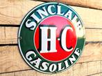 Sinclair Gasoline H-C - Emaille Bord, Verzamelen, Verzenden, Nieuw