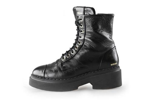Nubikk Veterboots in maat 38 Zwart | 10% extra korting, Kleding | Dames, Schoenen, Zwart, Zo goed als nieuw, Overige typen, Verzenden