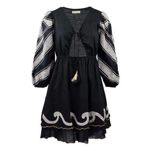 BSB • zwarte cut out jurk • M, Kleding | Dames, Jurken, Zwart, Nieuw, Maat 38/40 (M), Verzenden