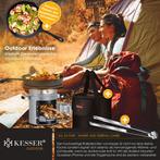 KESSER® Raket Stove - Gietijzer Grillpan - Dutch Oven - RVS, Verzenden, Nieuw
