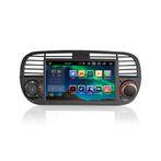 Fiat 500 CarPlay 2007 t/m 2015 Android 12 autoradio zwart, Auto diversen, Autoradio's, Ophalen of Verzenden, Nieuw