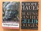 Filosofie - 2 Boeken Schopenhauer - NIEUW, Ophalen of Verzenden, Zo goed als nieuw