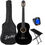 LaPaz 002 BK klassieke gitaar starterset, Muziek en Instrumenten, Snaarinstrumenten | Gitaren | Akoestisch, Verzenden, Nieuw