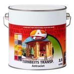 OAF Tuinbeits Transparant Antraciet 2,5 ltr, Nieuw, Verzenden