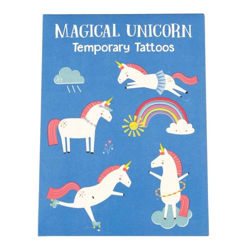Rex London - Kinder tatoeages - Eenhoorn (18 stuks), Kinderen en Baby's, Speelgoed | Overig