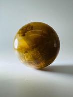 Fluoriet geel goud - bol - natuursteen - helende steen -, Verzamelen, Mineralen en Fossielen