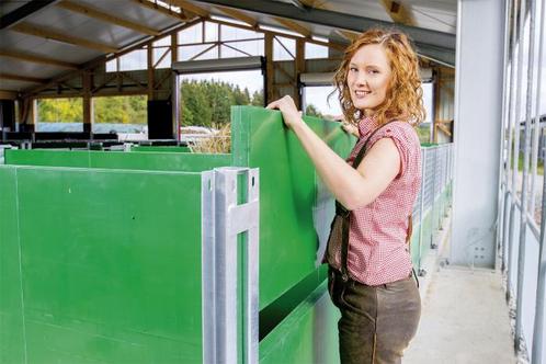 Achterwand (onder) voor de groene Patura kalverbox, Dieren en Toebehoren, Stalling en Weidegang