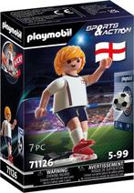 PLAYMOBIL Sports & Action Voetballer Engeland - 71126, Kinderen en Baby's, Speelgoed | Playmobil, Ophalen of Verzenden, Nieuw