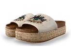 Kurt Geiger Slippers in maat 41 Beige | 10% extra korting, Slippers, Verzenden, Beige, Gedragen