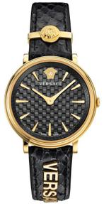 Versace VE8101019 V-Circle dames horloge 38 mm, Nieuw, Overige merken, Staal, Polshorloge