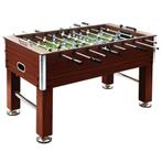 vidaXL Voetbaltafel 60 kg 140x74,5x87,5 cm staal bruin, Verzenden, Nieuw