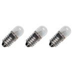 Signaallamp E10 2.2V 0.55W - 250 mAh - 3 stuks - T9, Verzenden, Nieuw