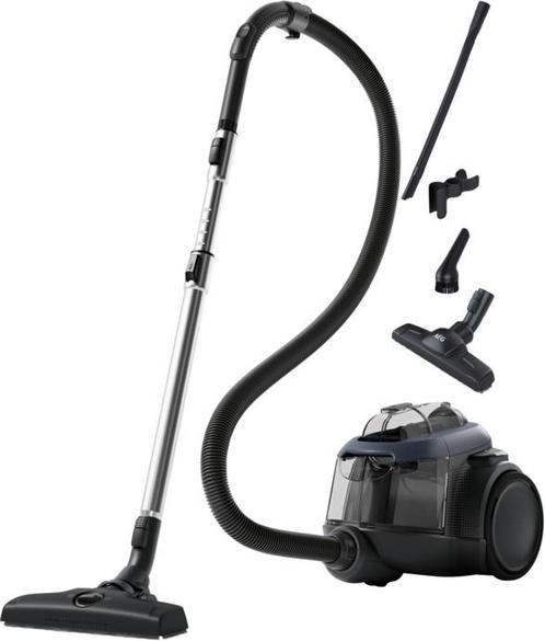 AEG AL61C3DB blauwe stofzuiger zonder stofzak, Witgoed en Apparatuur, Stofzuigers, Stofzuiger, Nieuw, Reservoir, Minder dan 1200 watt
