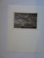 ets Spakenburg bij maanlicht, Herman van Brussel ca 1800, Verzenden