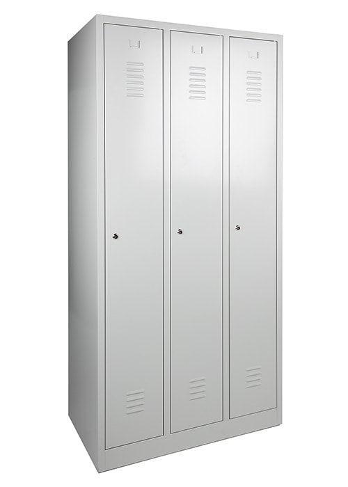 Garderobekast lockerkast 3 deuren, Zakelijke goederen, Kantoor en Winkelinrichting | Kantoormeubilair en Inrichting
