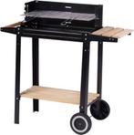 Barbecue - BBQ - met 1 werkplateau - verstelbaar rooster, Tuin en Terras, Houtskoolbarbecues, Ophalen of Verzenden, Nieuw