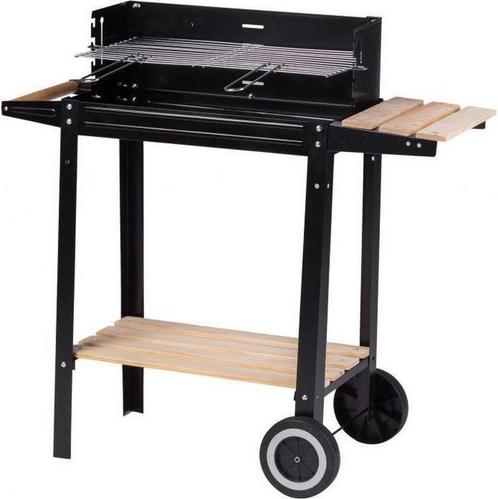 Barbecue - BBQ - met 1 werkplateau - verstelbaar rooster, Tuin en Terras, Houtskoolbarbecues, Nieuw, Ophalen of Verzenden