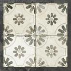 Vloertegel / wandtegel fs blume black zwart 45x45cm 4 in 1, Keramiek, Nieuw, Ophalen of Verzenden, 10 m² of meer