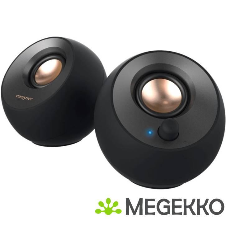 Creative Labs Pebble V2 2-weg Zwart Bedraad 8 W, Computers en Software, Pc speakers, Nieuw, Verzenden