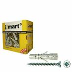 Sterke plug 5x25 + schroef VK 3x30 Nzn 100st., Verzenden, Nieuw