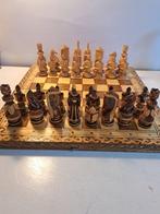 Schaakspel - Handgemaakt Groot Schaakspel (king 12 cm.) &, Antiek en Kunst