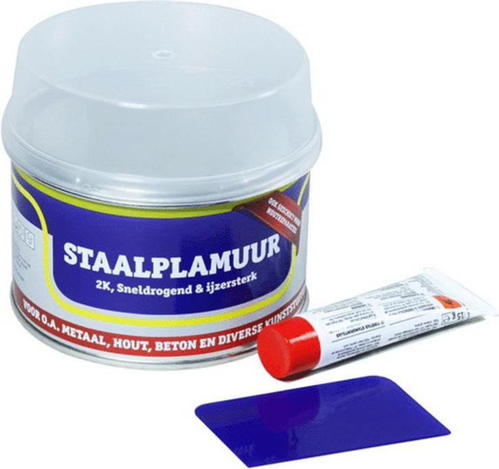 Mondial 2 Componenten plamuur, Doe-het-zelf en Verbouw, Schildersmaterialen, Nieuw, Verzenden