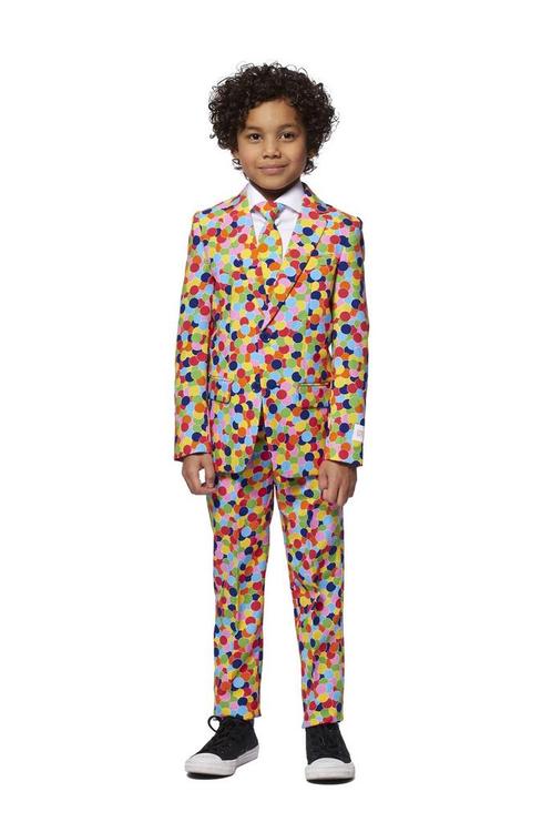 Feest Confetti Pak Jongen OppoSuits, Kinderen en Baby's, Carnavalskleding en Verkleedspullen, Nieuw, Verzenden