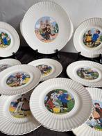 Sarreguemines - Dessertservies (11) - Scènes « Régions