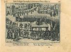 Historische prent van Brussels