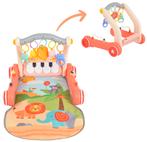 Cangaroo Pink 2-in-1 Piano Speelkleed en Loopwagen 110764, Kinderen en Baby's, Verzenden, Nieuw