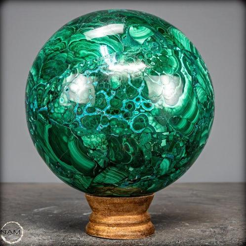 Eerste kwaliteit malachiet en chrysocolla Gebied- 2603.14 g, Verzamelen, Mineralen en Fossielen