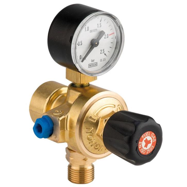 Reduceerventiel gasfles CGA600 x 4mm met manometer (Lassen), Doe-het-zelf en Verbouw, Gereedschap | Lasapparaten, Overige typen