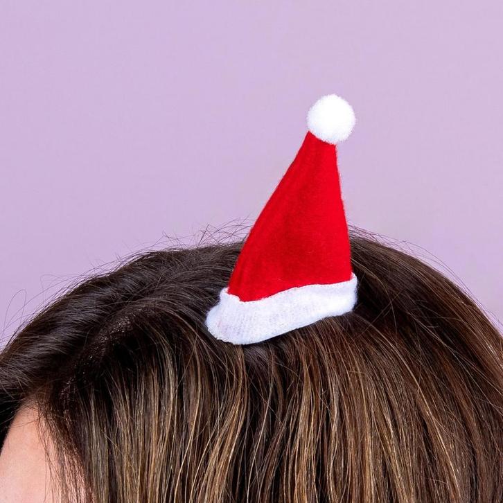 Kerstmuts haarclip, Diversen, Kerst, Verzenden