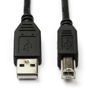 USB A naar USB B kabel | 0.5 meter | USB 2.0 (100% koper), Computers en Software, Pc- en Netwerkkabels, Nieuw, Verzenden