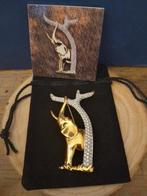 Swarovski - Beeldje - Broche olifant limited edition -